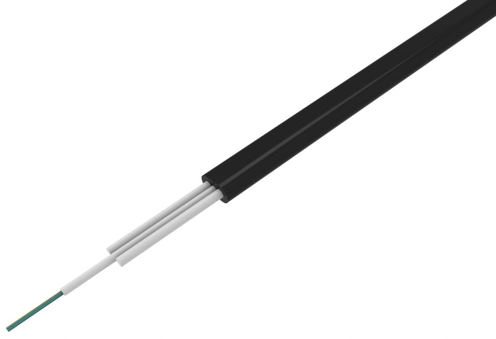 Flat Fiber Optic Drop Cable