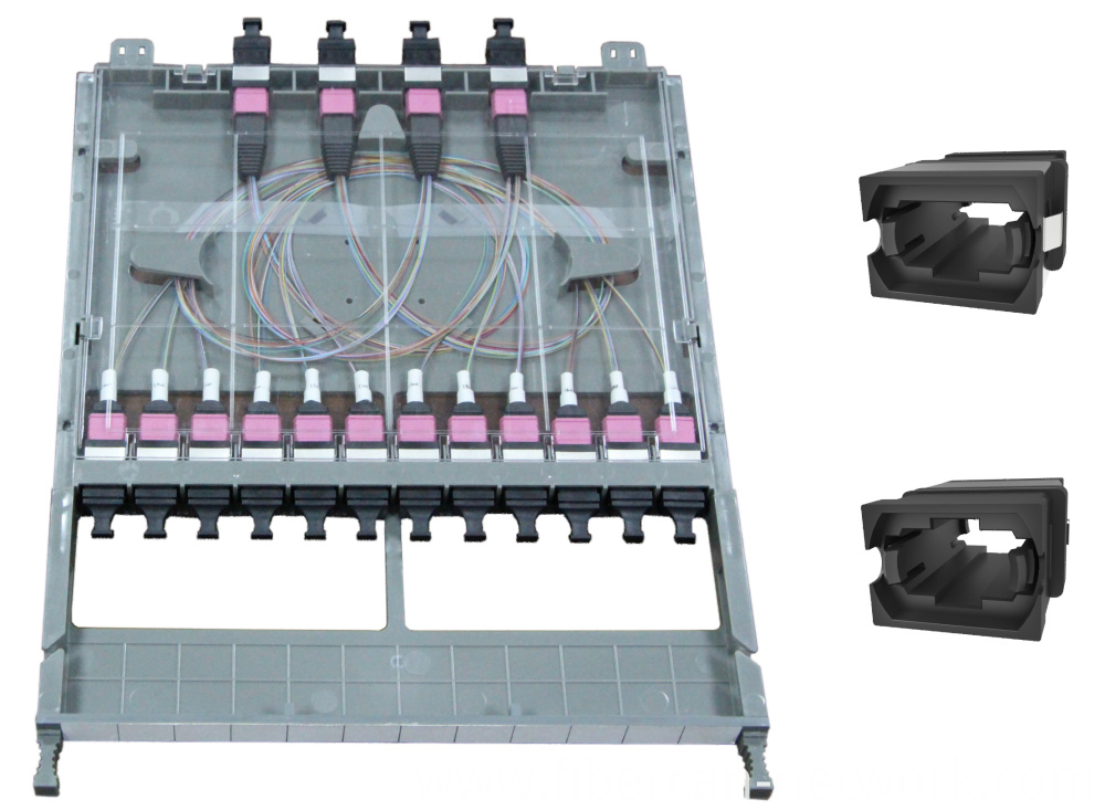 24 Fiber Mtpmpo To 8 Fiber Mtpmpo Fiber Optic Cassette 1 Png